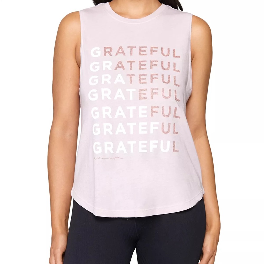 NWT Spiritual Gangster Grateful Muscle Tank